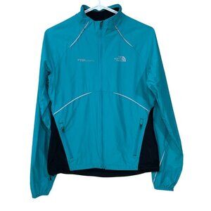 The North Face‎ Flight Series Women Size S Full Zip Lightweight Jacket Blue